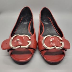 Gucci Salandia Peep Toe Flat